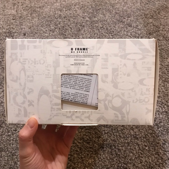 Oakley O-Frame MX Violet Rocker w/ Clear Goggles - Picture 14 of 16